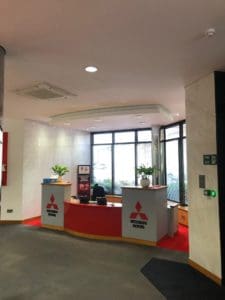 Mitsubishi Charge Point Installation by JEC Electrical